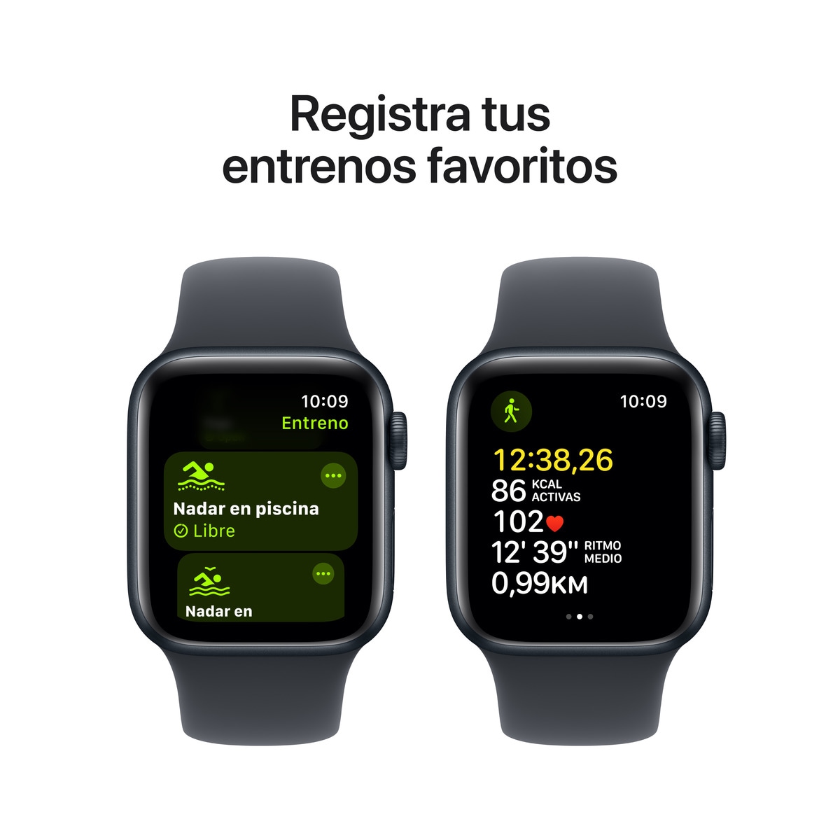 Apple Watch SE GPS 40mm - Alumínio Midnight com Bracelete Desportiva Midnight (Tam. M/L) Meia-noite-6
