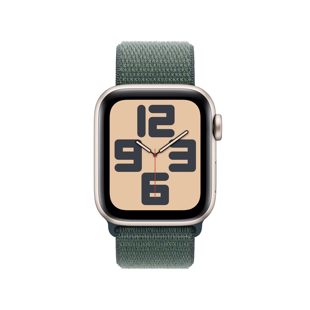 Apple Watch SE GPS 40mm Aluminio Blanco Estrella con correa Loop Deportiva Verde Lago Blanco estrella-2