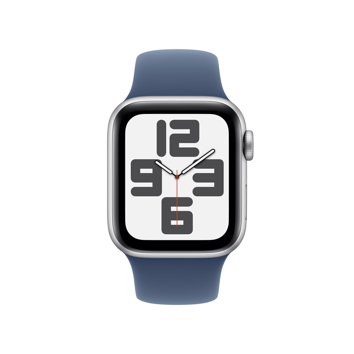 Apple Watch SE GPS + Cellular 40mm - Alumínio Prata com Bracelete Desportiva Azul Denim (Tam. S/M) Prata-2
