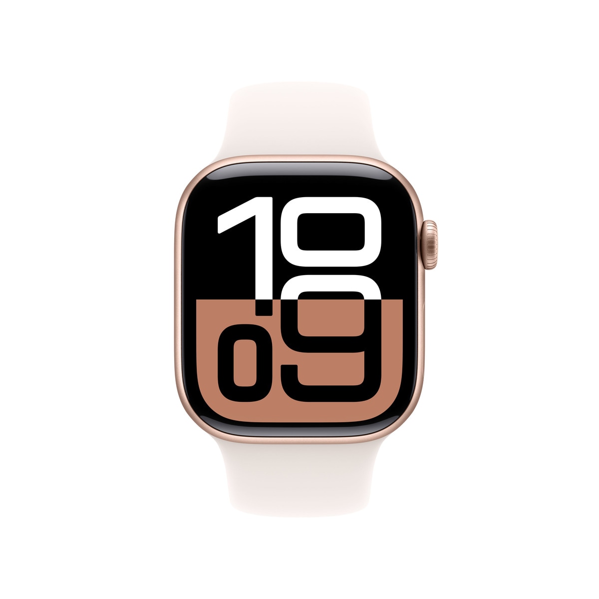 Apple Watch Series 10 GPS + Cellular 42mm Aluminio Oro Rosa con correa Deportiva Rosa Rubor M/L Oro Rosa-3