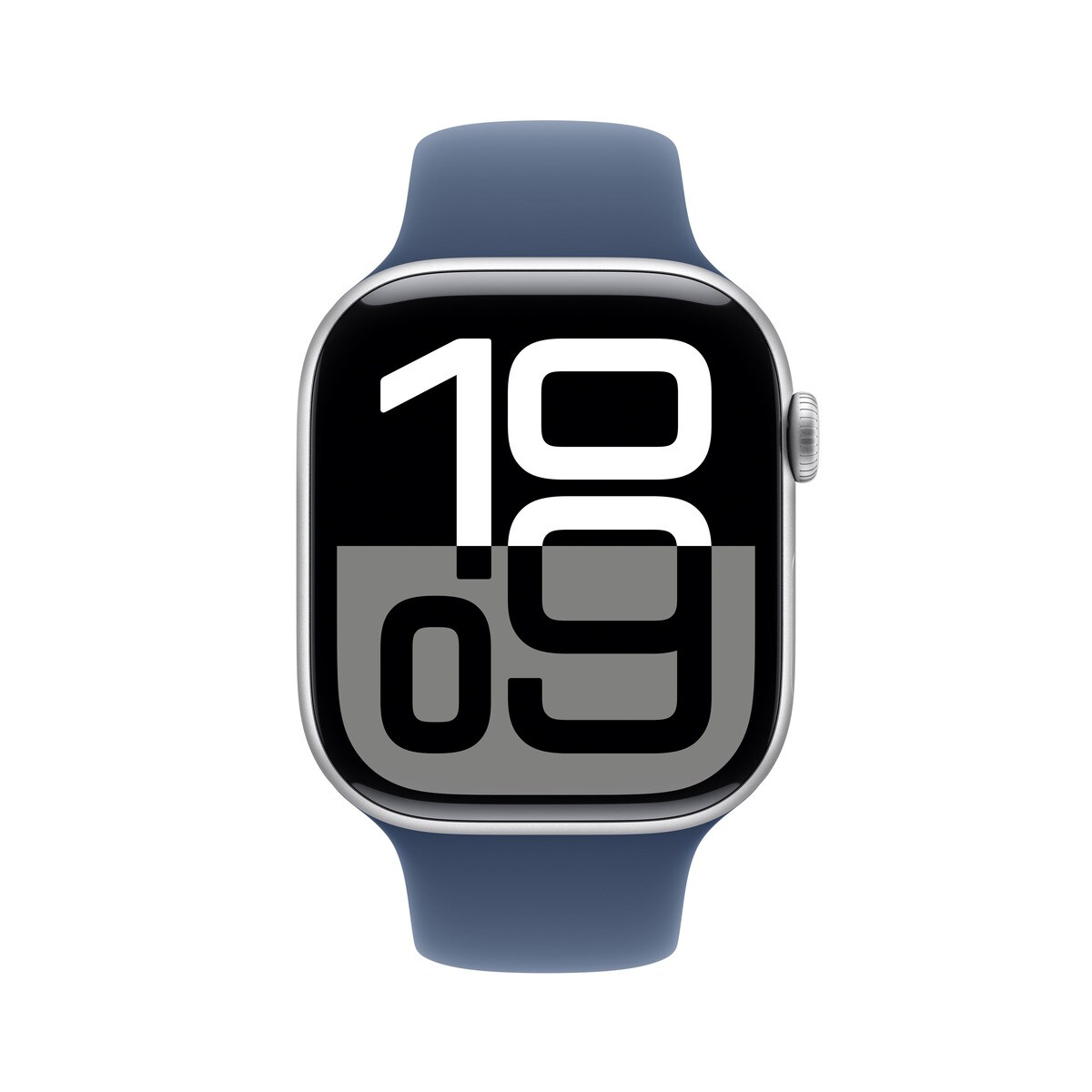 Apple Watch Series 10 GPS + Cellular 46mm Aluminio Plata con correa Deportiva Azul Denim S/M Plata-3