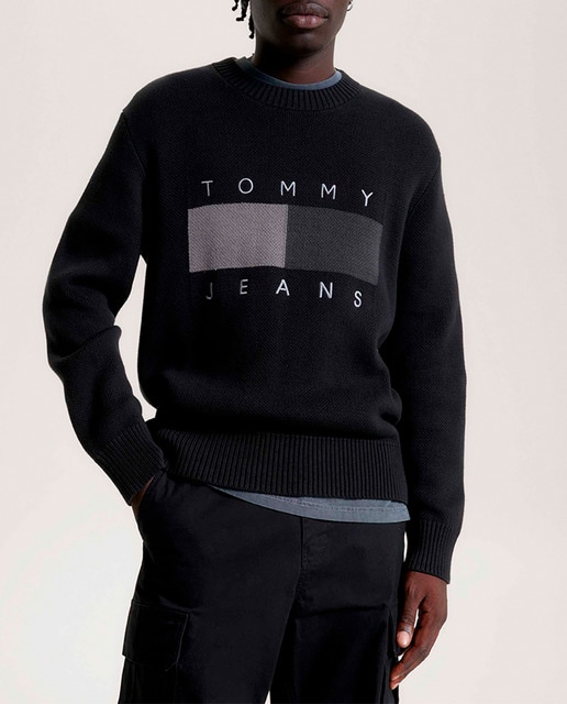 Imagen 0 de Jersey de hombre fit relaxed con logo a tono