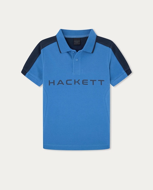 Imagen 0 de Polo bicolor de niño Hackett sport