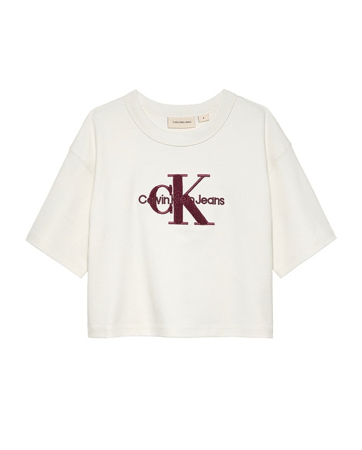 Imagen 0 de Camiseta oversize con logo de niña