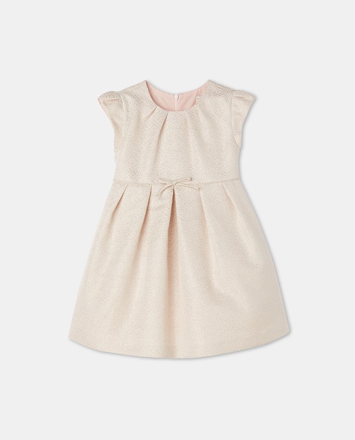Imagen 0 de Vestido de niña manga corta lazo