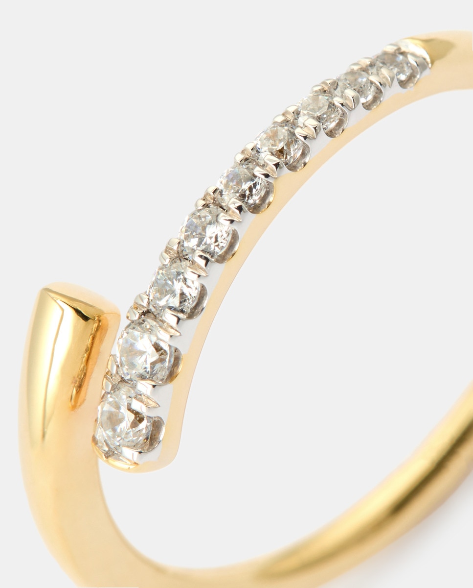 Anillo de oro y diamantes 2