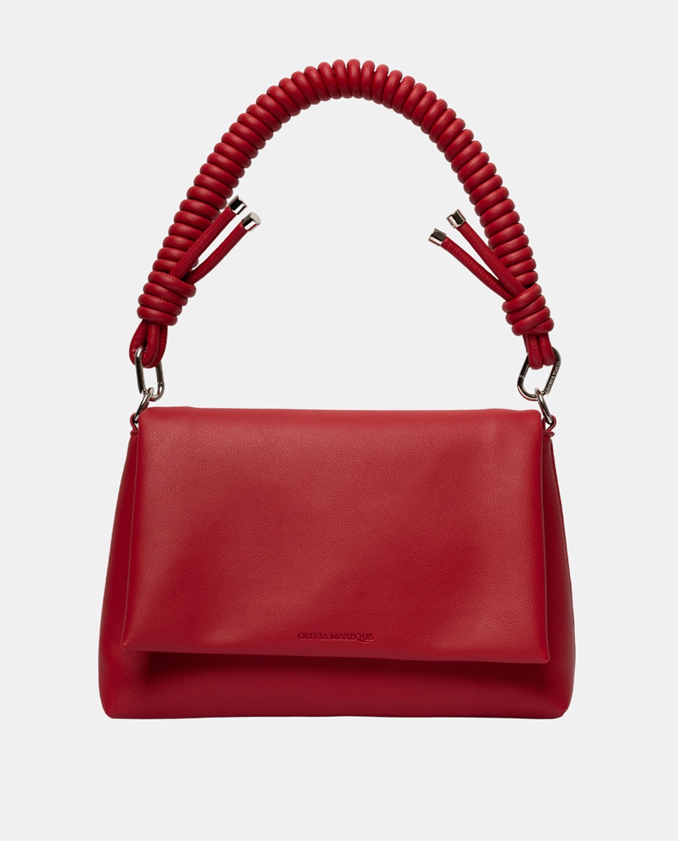 Mala de Ombro Modelo Olivia - Vermelho Vermelho-1