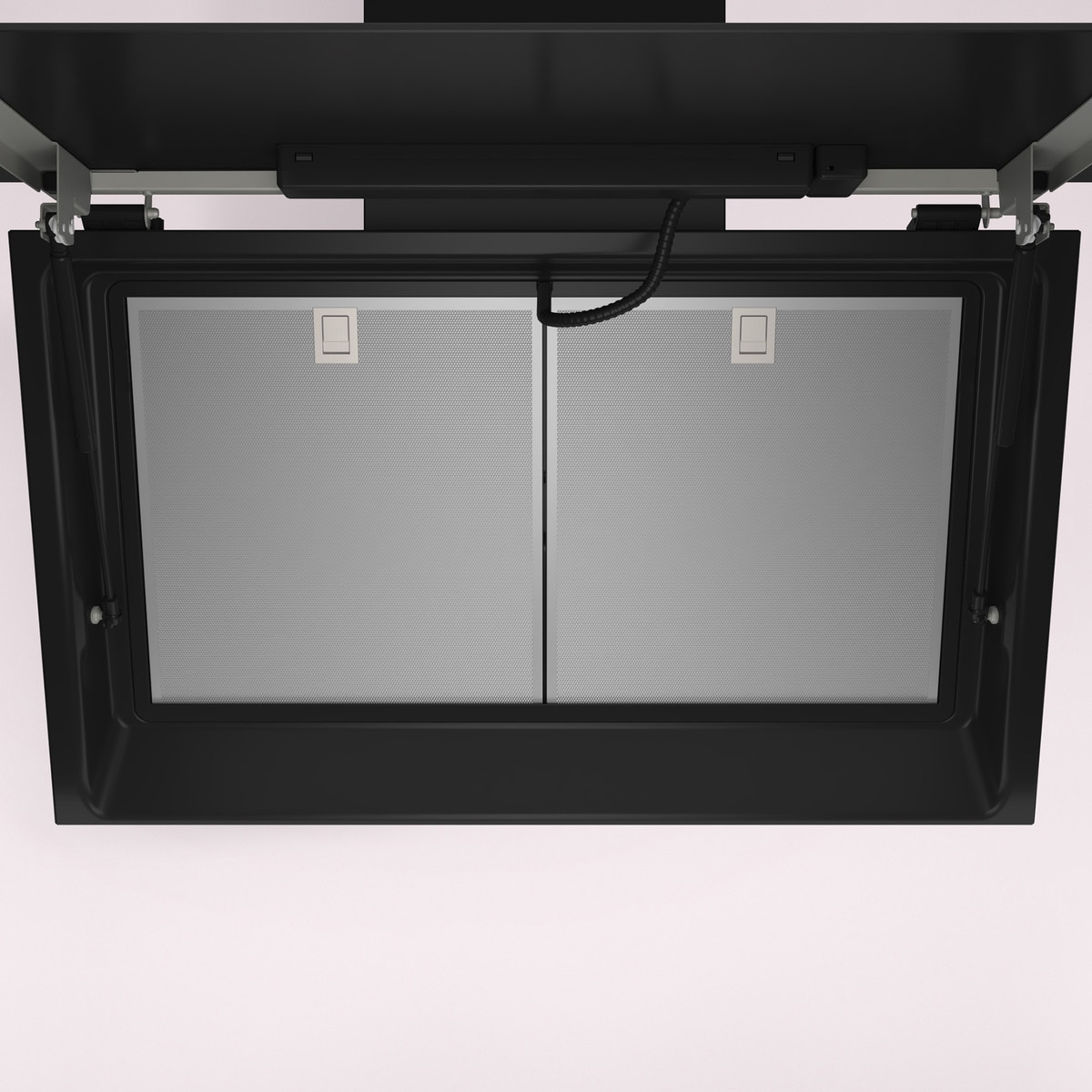 Campana decorativa Balay, inclinada, aspiración perimetral, 5 velocidades - 3BC599AN Cristal negro-7
