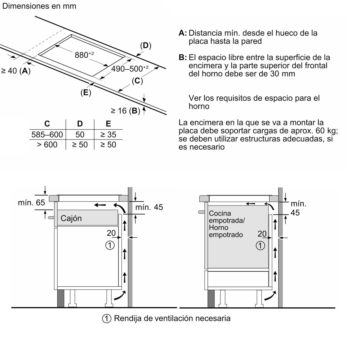 Placa inducción Balay con zona Flex -3EB999LH Negro-6