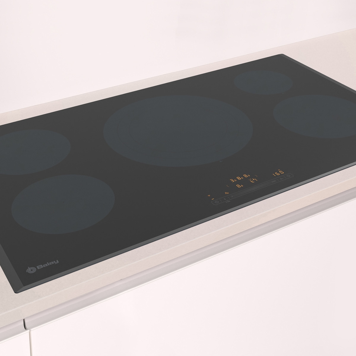 Placa inducción Balay con 5 zonas de cocción - 3EB997LH Negro-5