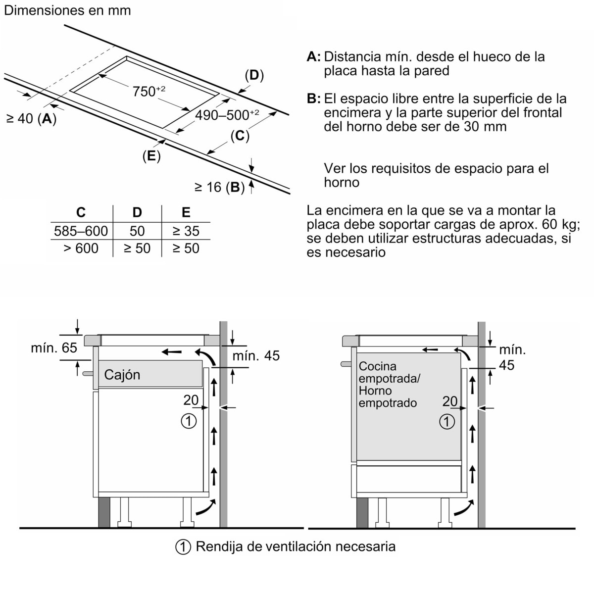 Placa inducción Balay con zona Flex -3EB989LH Negro-6