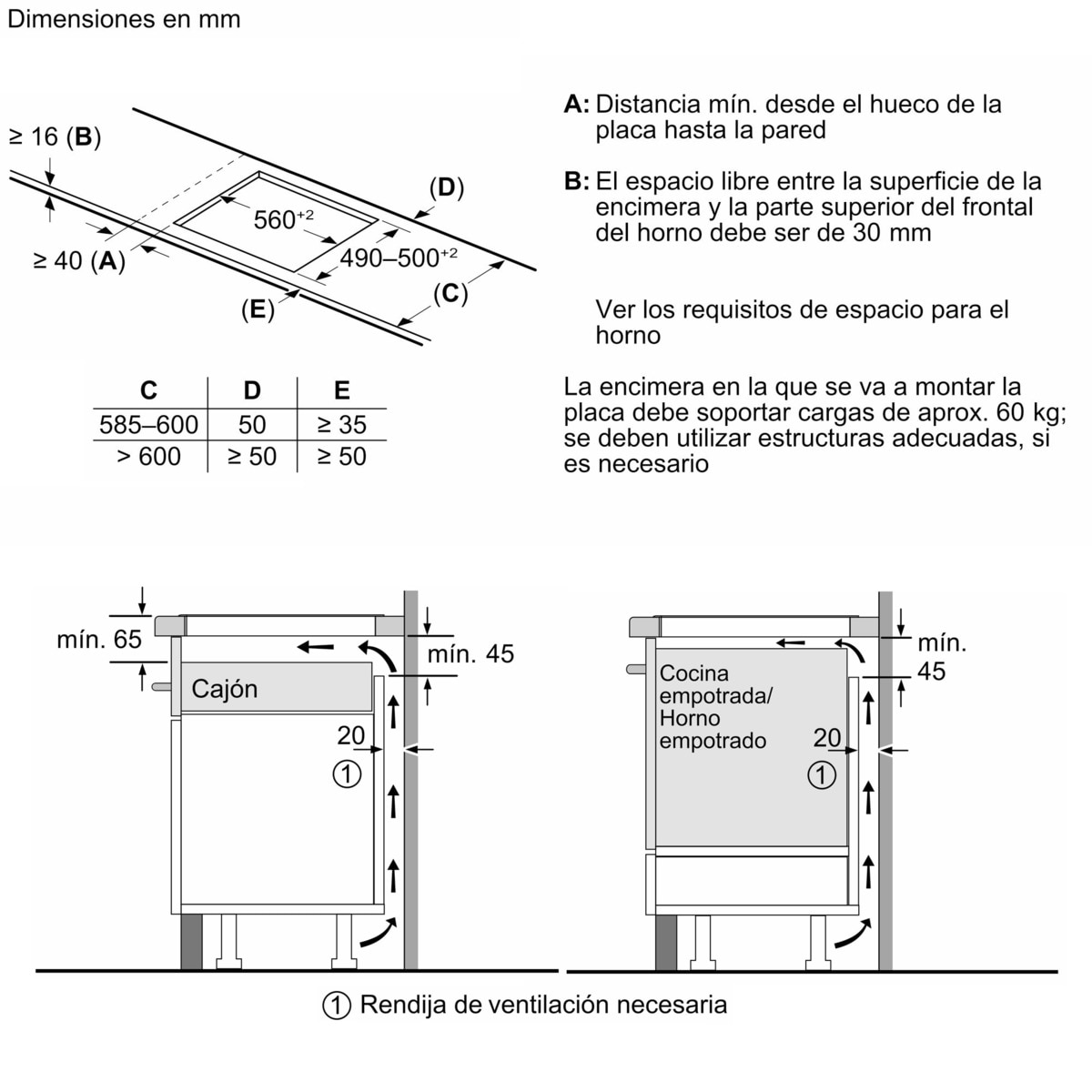 Placa inducción Balay con zona Flex - 3EB960AH Negro-6