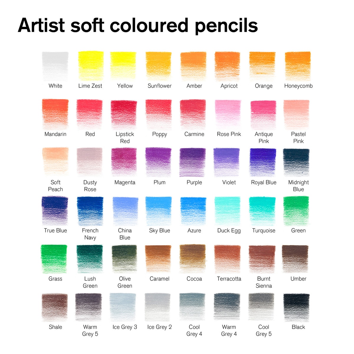 Set 48 Lápices Colores Winsor&Newton 3