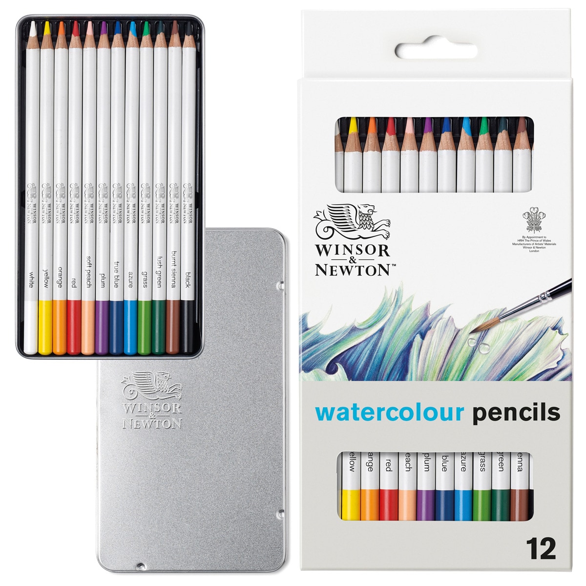 Set 12 Lapiceros Acuarelables Winsor&Newton 1