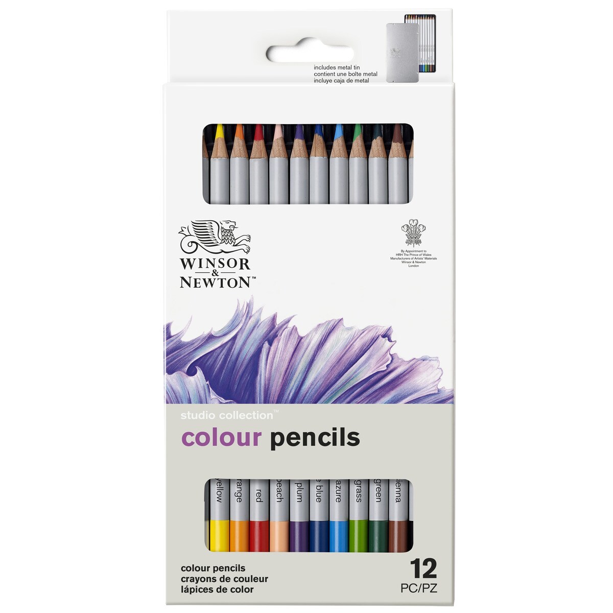 Set 12 Lápices Colores Winsor&Newton 11