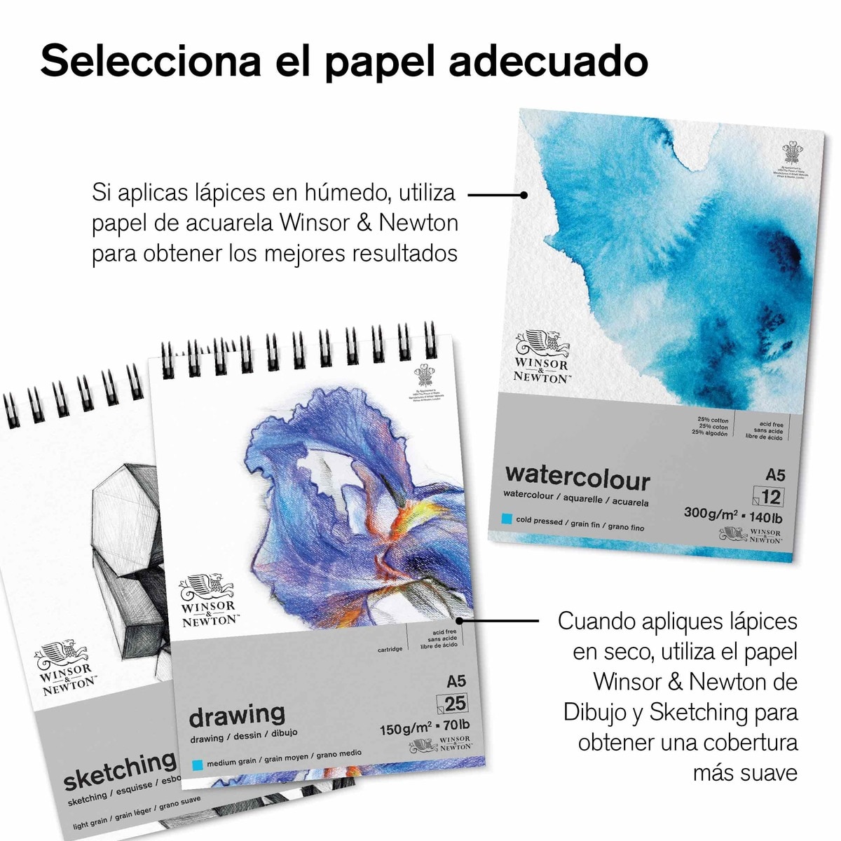 Set de Esbozo 10 Piezas Winsor&Newton 8