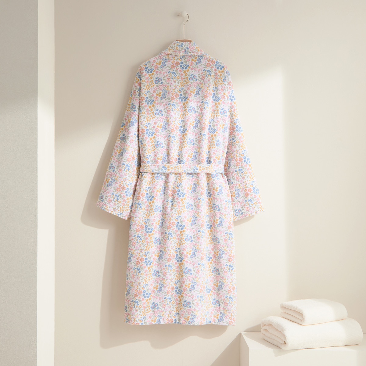 Albornoz algodón 360 gr/m2 Joyful Basics El Corte Inglés Multicolor-3