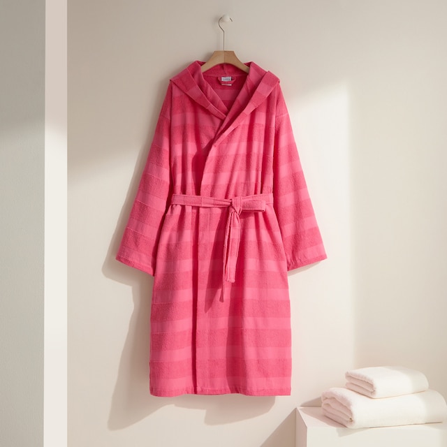 Imagen 0 de Albornoz algodón 300 gr/m2 Rayas Basics El Corte Inglés