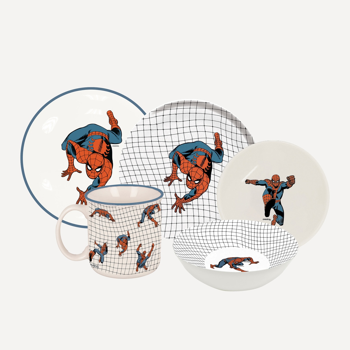 Serviço Infantil por Peças Spiderman Disney 1