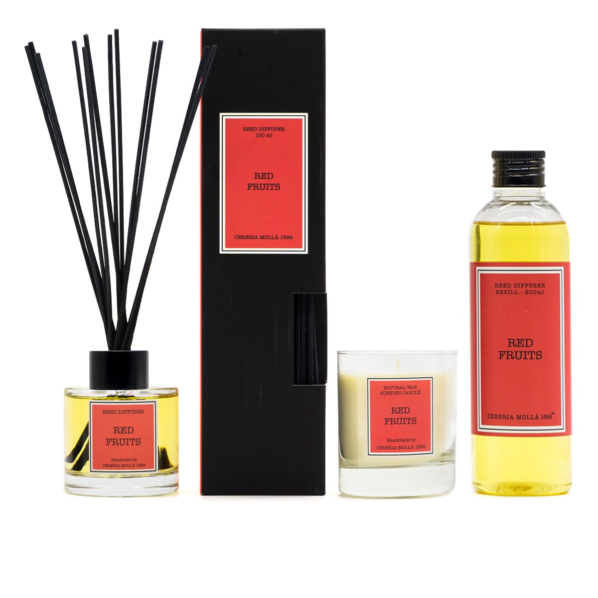 Colección de aromas Red Fruits Cereria Molla 1