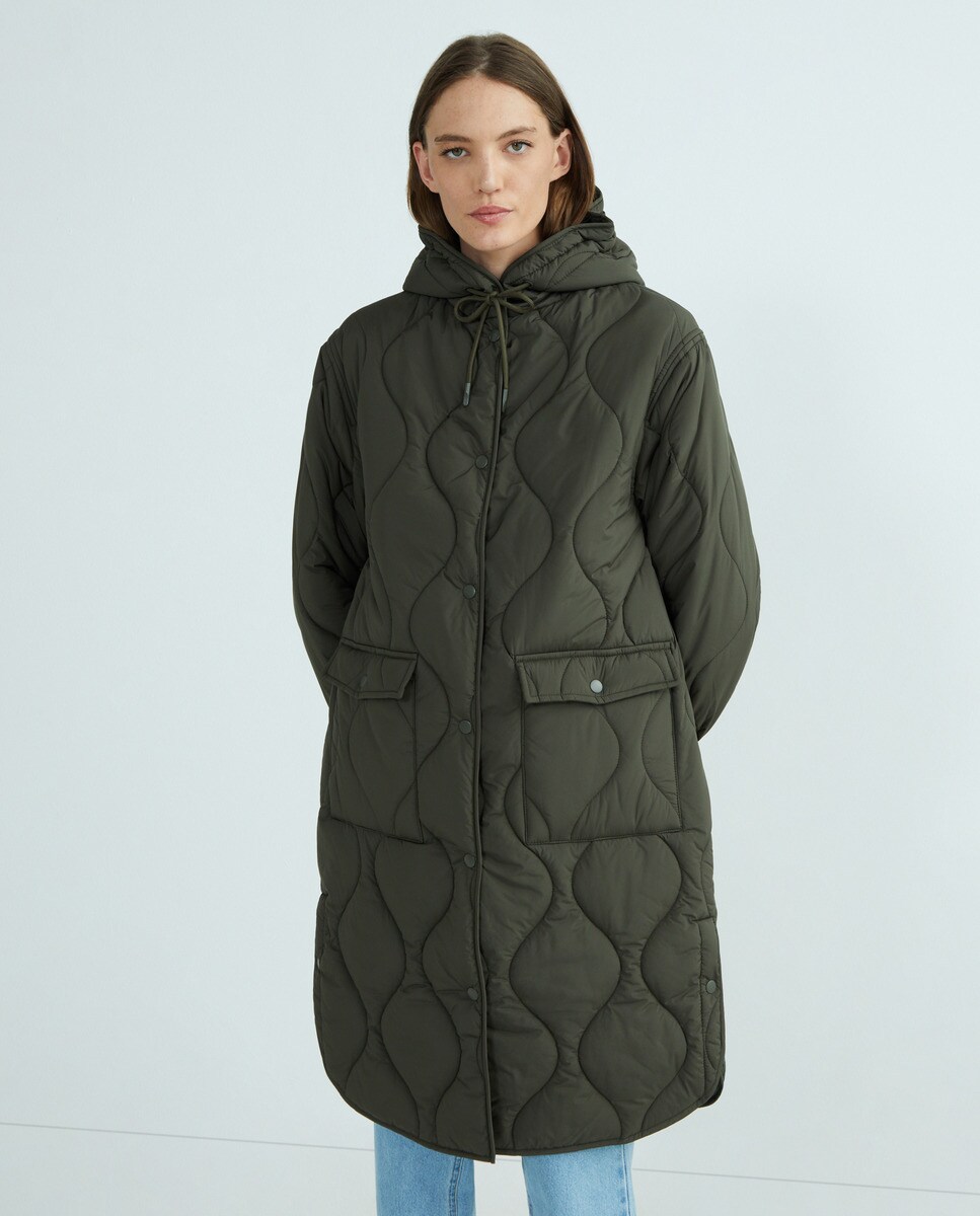 Green Coast Plumiferos SeÃ±ora Corte Ingles Abrigo Plumas SeÃ±ora - Main Image