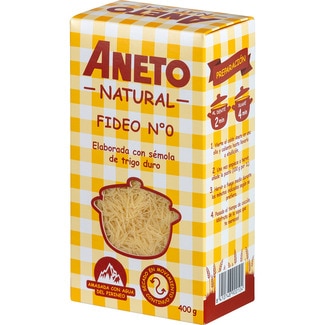 fideo N.0 envase 400 g - Aneto