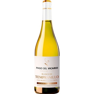 vino blanco de uva tinta tempranillo Vino de Pago botella 75 cl - Pago Del Vicario