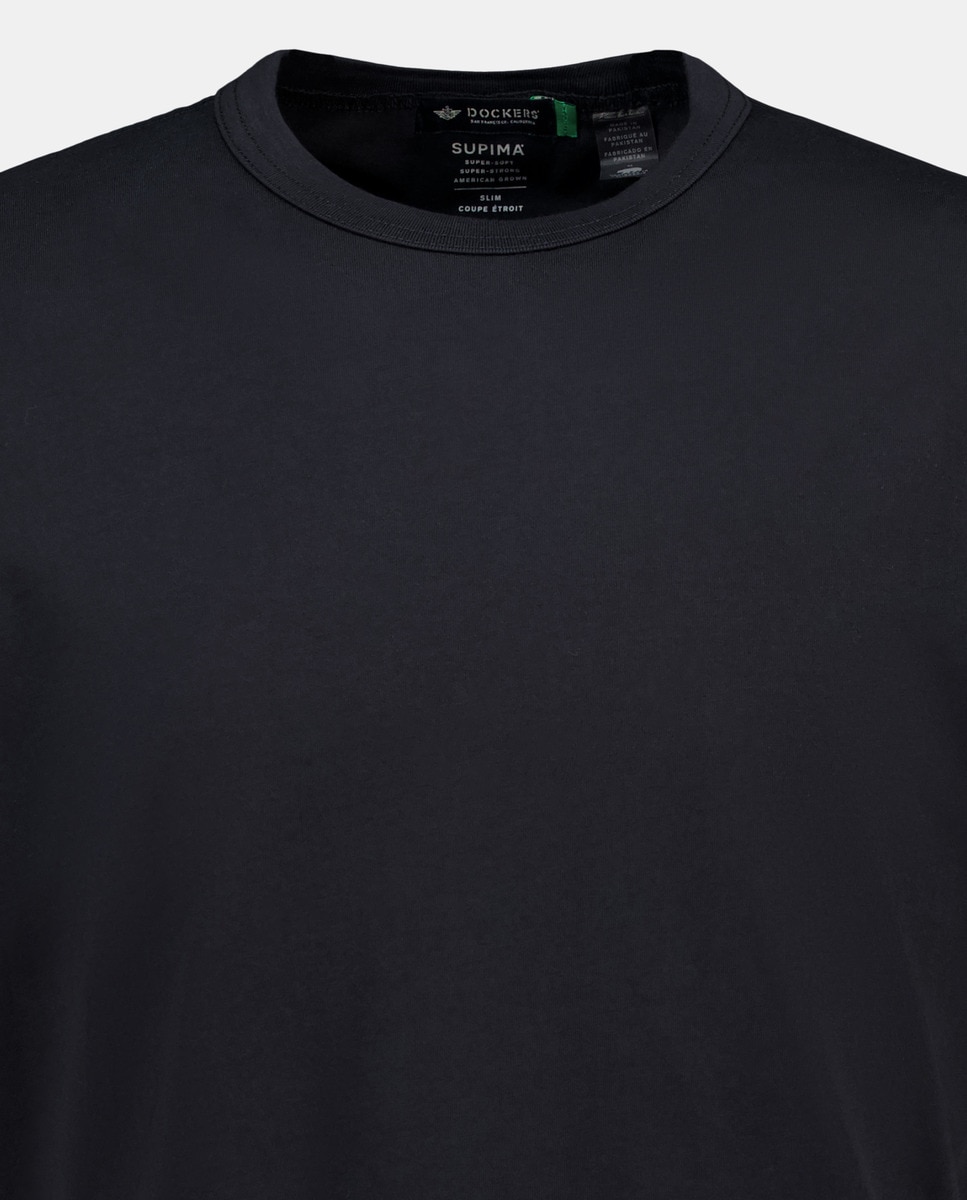 T-shirt de Manga Curta Preto-5