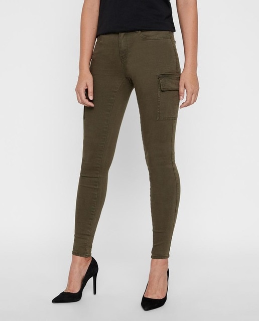 Imagen 0 de Pantalones de mujer largos pitillo