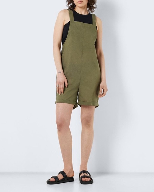 Imagen 0 de Mono de lino corto