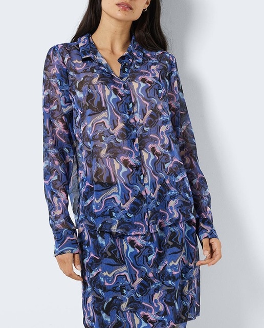 Imagen 0 de Camisa de mujer de mujer estampada