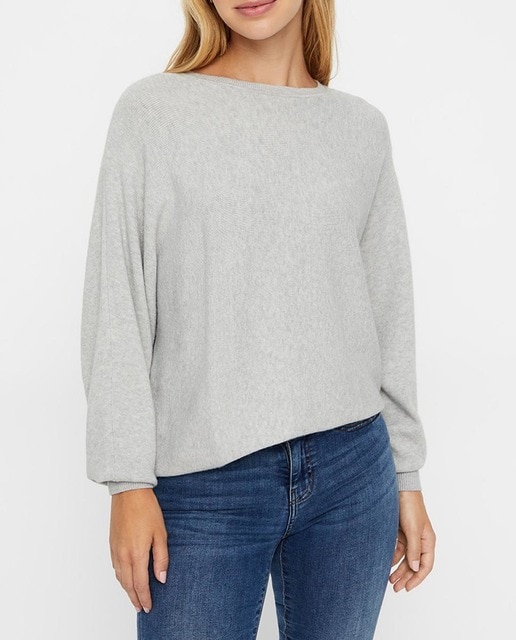 Imagen 0 de Jersey  de mujer de manga larga con cuello redondo