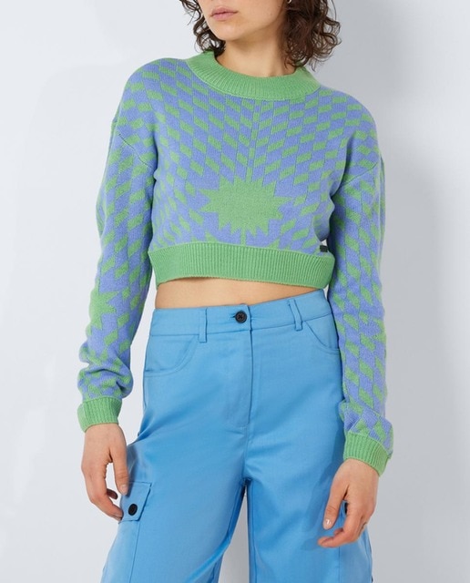 Imagen 0 de Jersey de mujer cropped manga larga