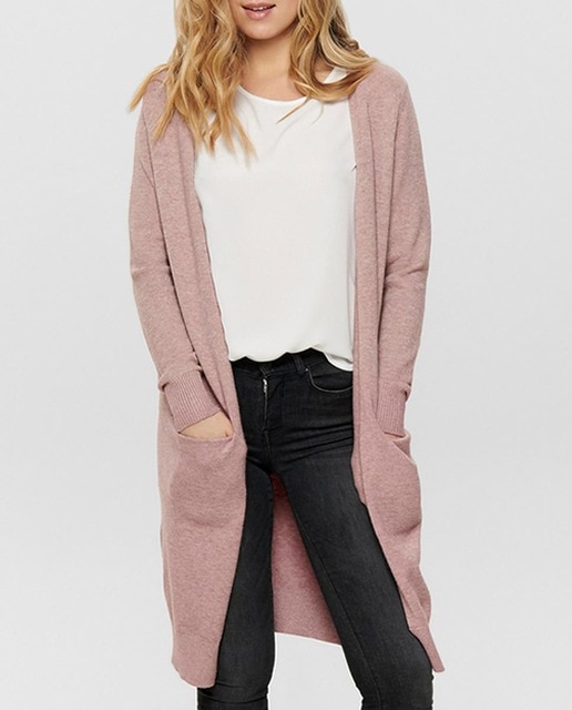 Imagen 0 de Chaqueta de mujer de punto y manga larga