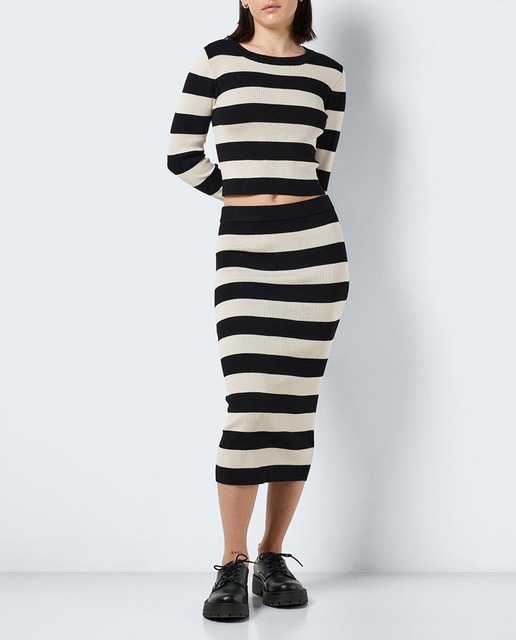 Imagen 0 de Falda midi de punto