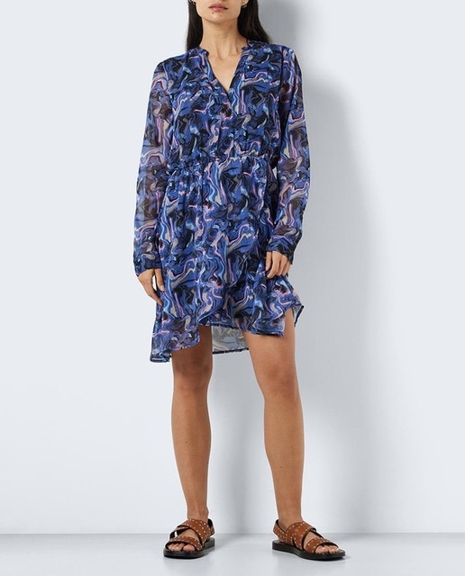 Imagen 0 de Vestido corto estampado