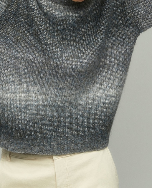 Imagen 0 de Jersey de mujer degradado con cuello caja