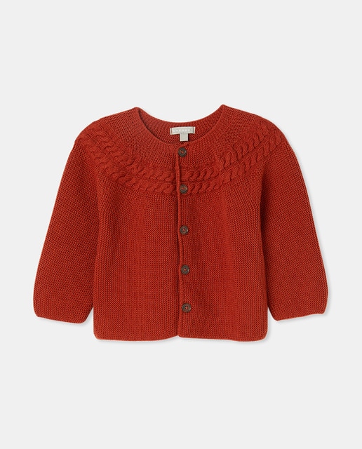 Imagen 0 de Chaqueta con relieve de ochos en el canesú