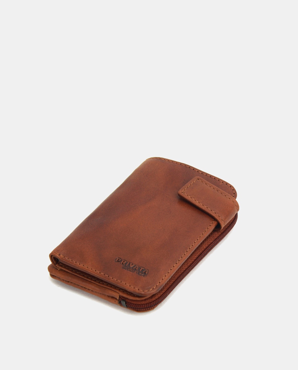 Carteira em Pele Couro-3