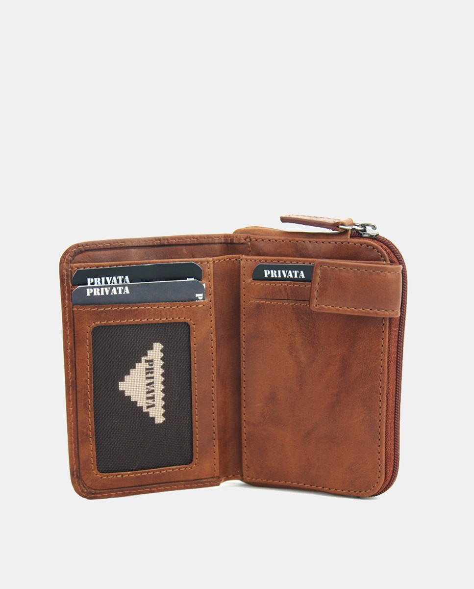 Carteira em Pele Couro-2