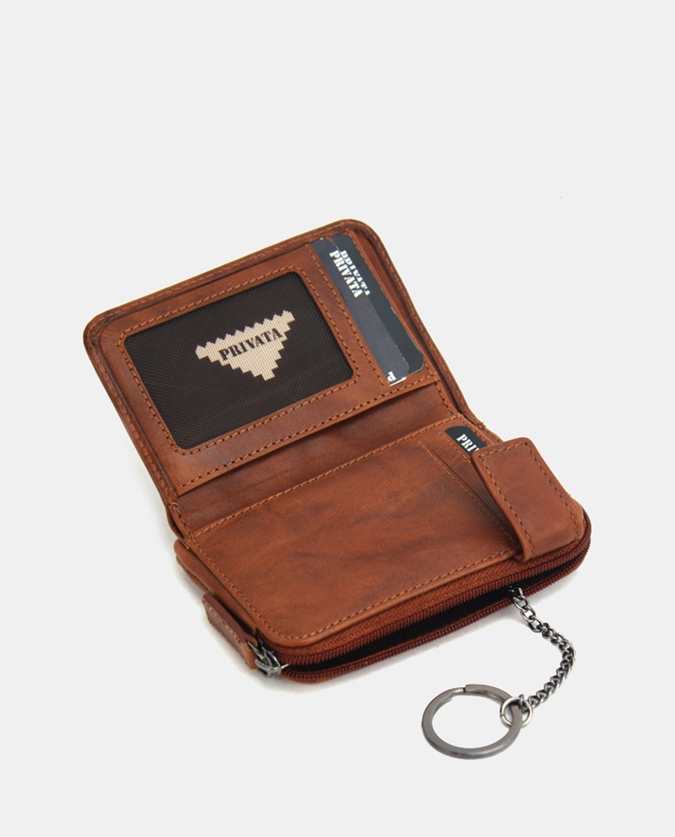 Carteira em Pele Couro-4