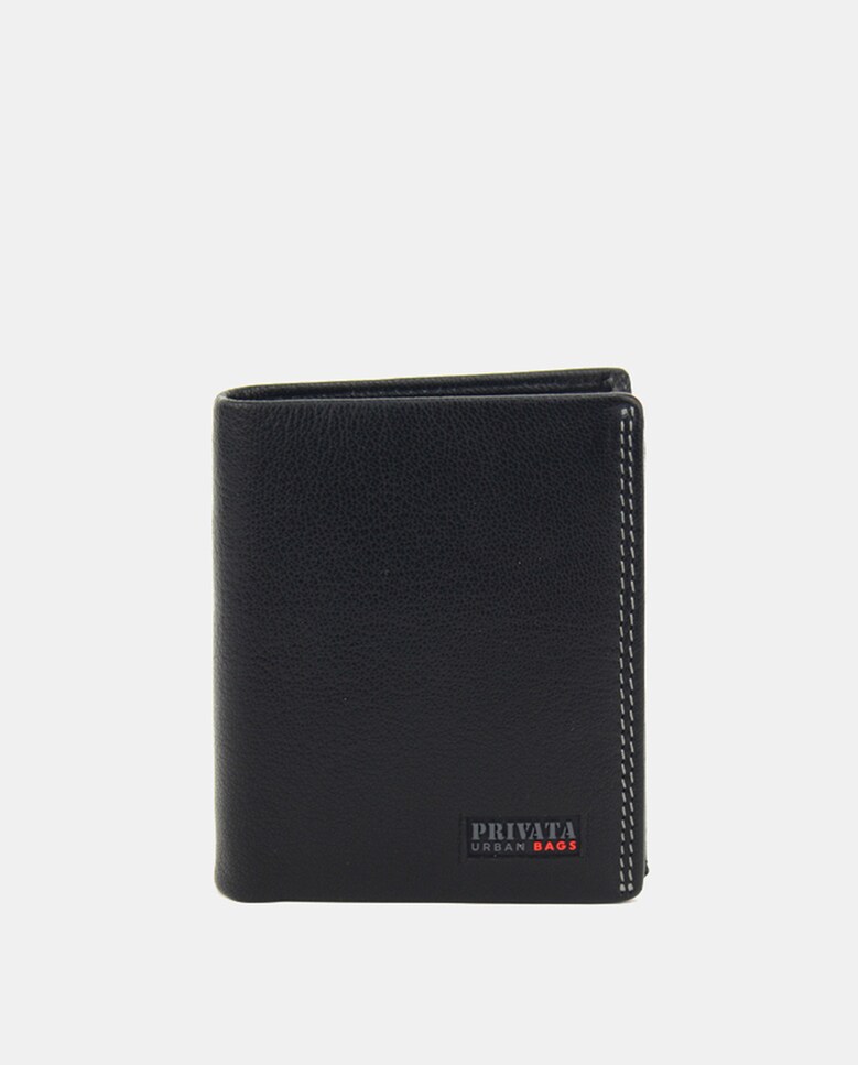 Carteira em Pele Preto-1