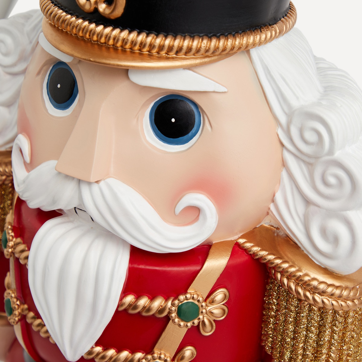 Figura Quebra-Nozes com Mesa Auxiliar Vermelho-2