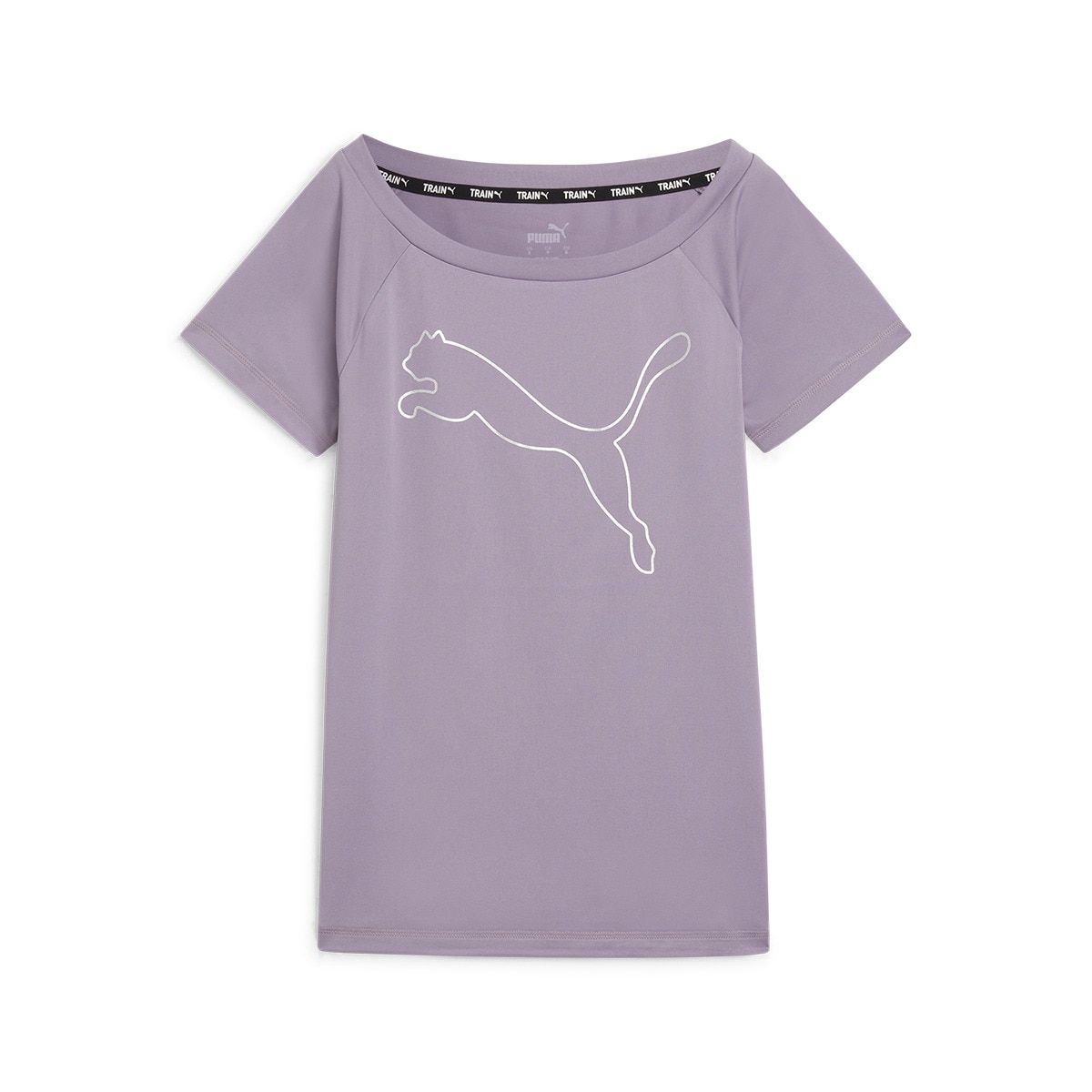 T-shirt de Mulher Train Favorite Jersey Cat Tee Roxo-6