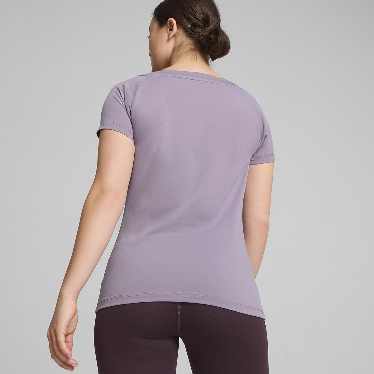 T-shirt de Mulher Train Favorite Jersey Cat Tee Roxo-2