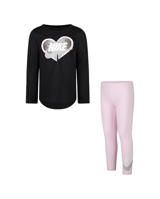Imagen 0 de Conjunto camiseta y legging Nike