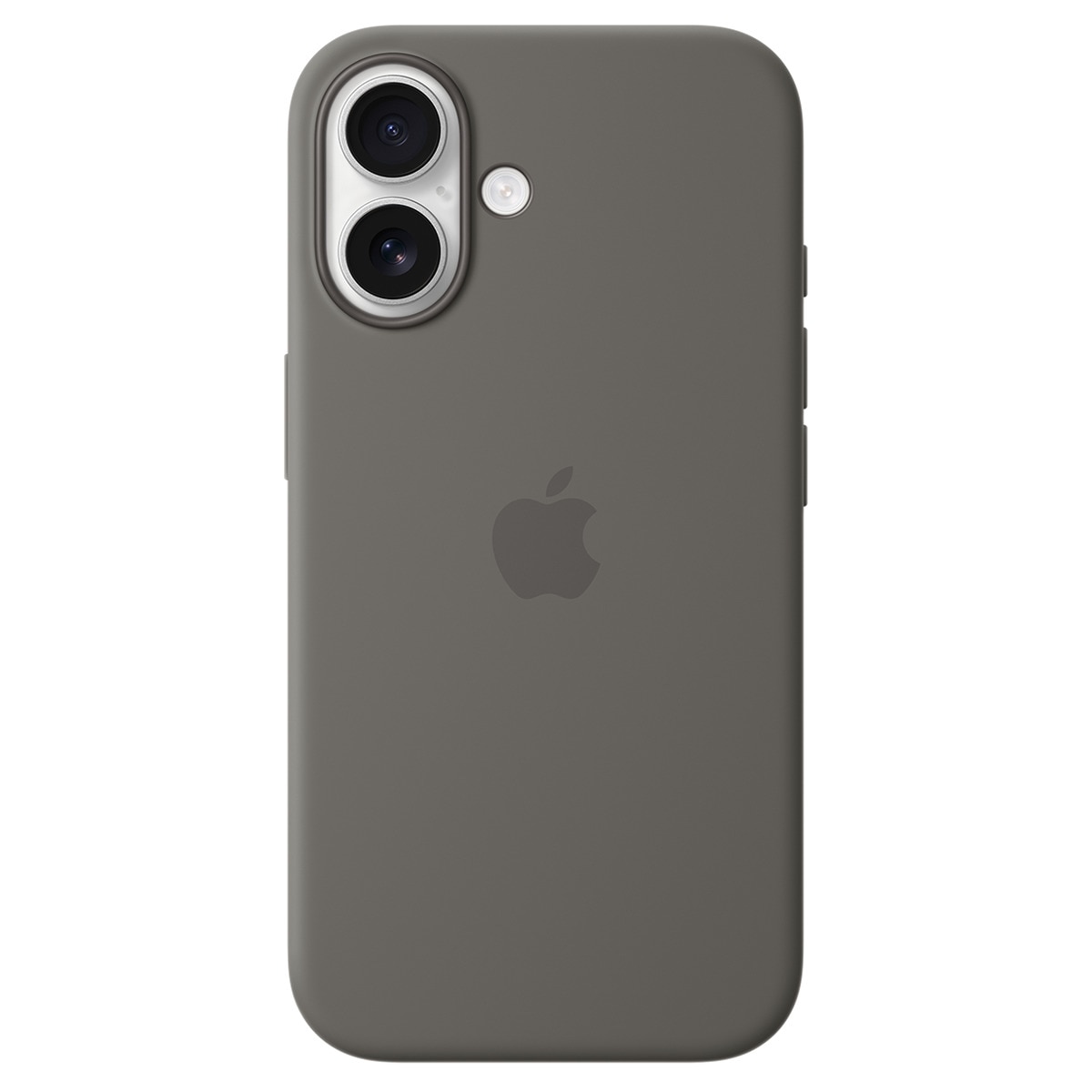 Funda de silicona Gris piedra Apple con MagSafe para iPhone 16 1