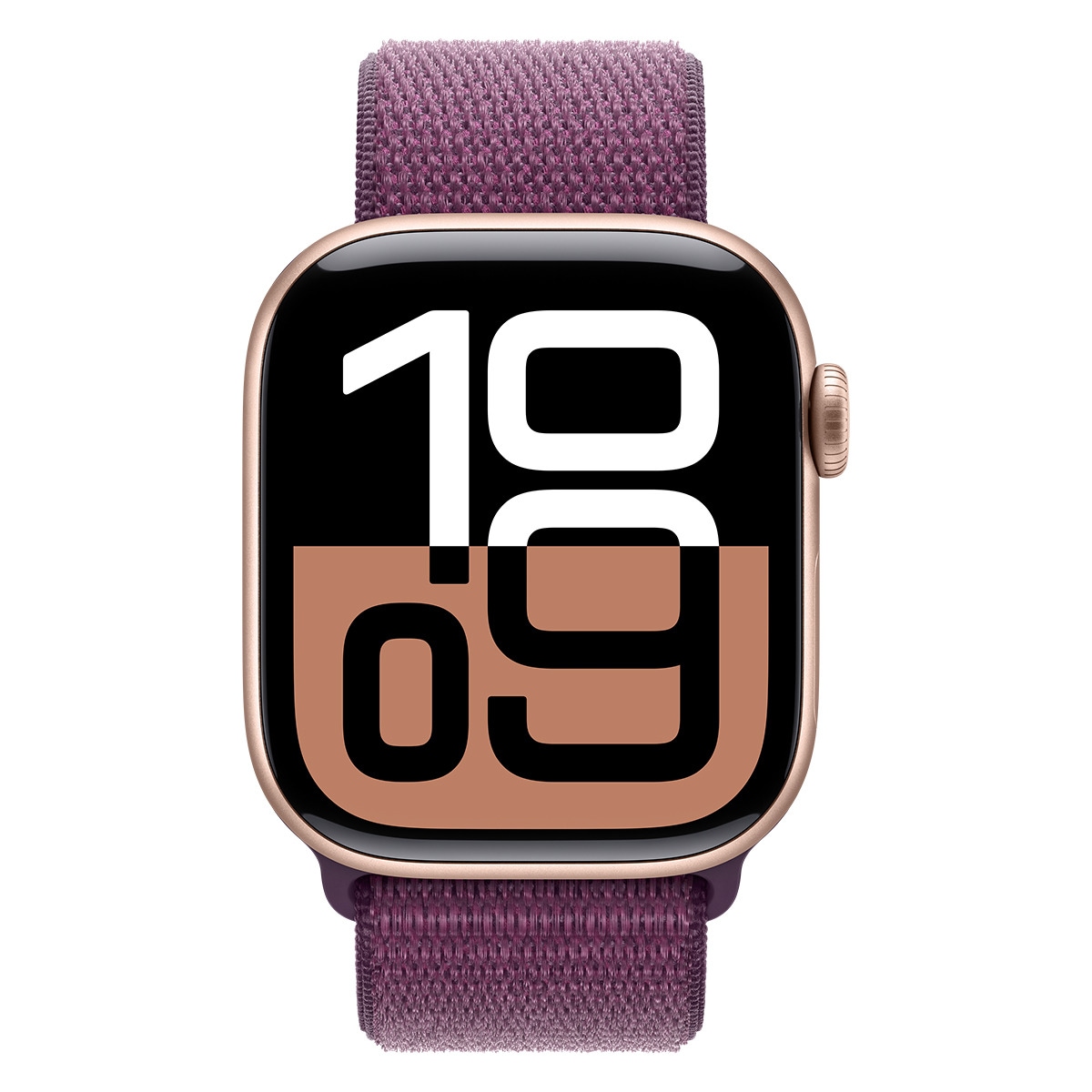 Correa Deportiva Apple Loop en color ciruela para Apple Watch de 42mm Ciruela-3