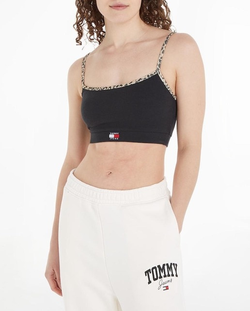 Imagen 0 de Top de mujer ultra cropped de tirantes