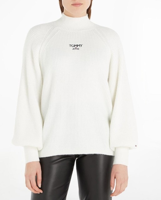 Imagen 0 de Jersey de mujer con cuello tortuga y fit relajado